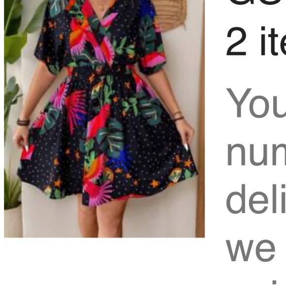 Hawaiian Luau Plus size dresses - Picture 5 of 6